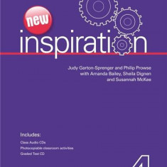 New Inspiration Level 4 Teacher's Book & Test CD & Class Audio CD Pack | Philip Prowse, Judy Garton-Sprenger