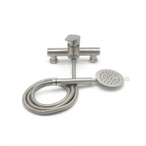 Set Baterie si Furtun, Inox SUS304, Satinat