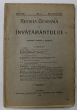 REVISTA GENERALA A INVATAMANTULUI , ANUL XII ,NO. 9 , OCTOMBRIE , 1924
