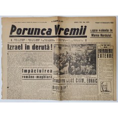 PORUNCA VREMII , ZIAR , No. 1475 , 13 OCTOMBRIE 1939