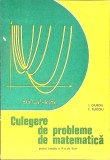 CULEGERE DE PROBLEME DE MATEMATICA PENTRU TREAPTA A II-A DE LICEE-I. GIURGIU, F. TURTOIU-362098