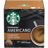 Capsule cafea Starbucks House Blend Americano by Nescaf&eacute; Dolce Gusto, prajire medie, 12 capsule, 102g