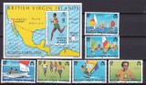 Virgine 1984 sport olimpiada MI 473-478 + bl. 21 MNH ww100