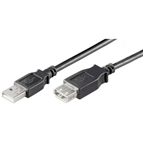 Cablu prelungitor USB 1.8m A tata la USB A mama cupru Goobay