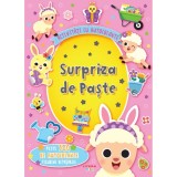 Activitati cu autocolante, Litera, Surpriza de Paste