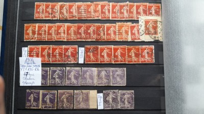 1906 Franta semanat.Y.T.135 -136-47 val.-stampY.T.=+280 E. foto