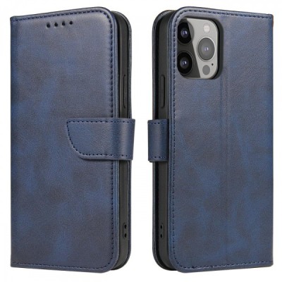 Husa pentru Samsung Galaxy A15 A155, OEM, Marva Wallet, Albastra foto