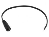 Cablu Alimentare DC 5,5/2,1 Negru 1,5m