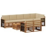 vidaXL Seturi de canapele Lemn Solid de Acacia 3384534