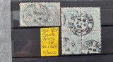1900-1924 Franta Blanc Y.T.111 per.+bl4-stamp., Nestampilat