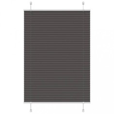 Gossi jaluza plisata negru 100x150cm latime tesatura 99,4cm poliester