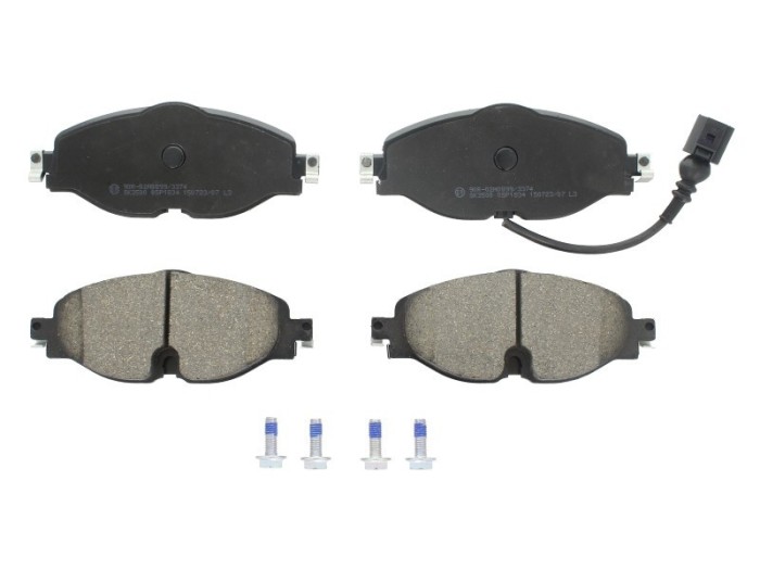 Set placute frana,frana disc VW GOLF SPORTSVAN (AM1) (2014 - 2016) KROTTENDORF KRO1956