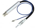 Amplificator Antenă Auto VW Skoda Audi Alimentare 12V Mufă ISO Adaptor Semnal Radio