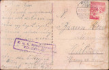HST CP123 Carte poștală austro-ungară 1917 ștampilă cenzură Cluj circulat Hațeg, Circulata, Printata