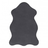 Covor NEW DOLLY piele G4337-2 gri IMITAREA RAPITULUI FUR, 60x90 cm