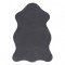 Covor NEW DOLLY piele G4337-2 gri IMITAREA RAPITULUI FUR, 60x90 cm