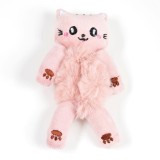 Elastic de par roz cu pisica