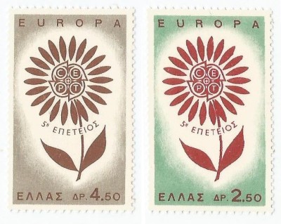 |Grecia, Europa CEPT, 1964, MNH foto