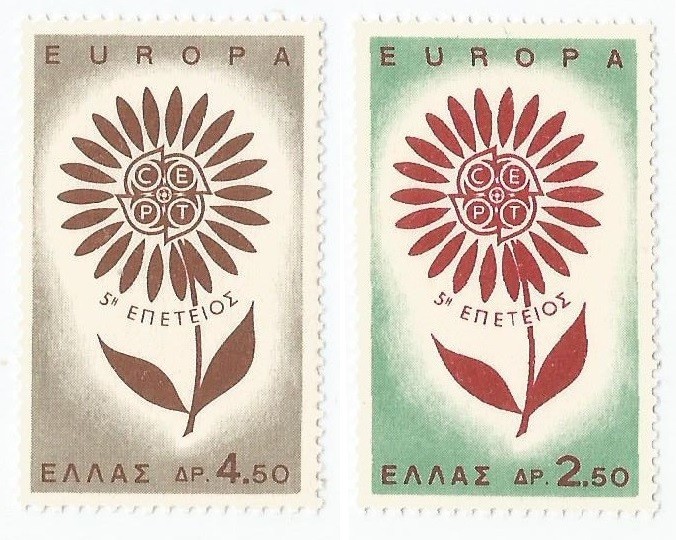 |Grecia, Europa CEPT, 1964, MNH