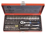 Set Chei Tubulare Hexagonale Oțel 1/4