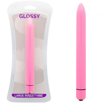 GLOSSY - SLIM VIBRATOR DEEP ROSE foto