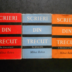 MIHAI RALEA - SCRIERI DIN TRECUT. IN LITERATURA SI FILOZOFIE 3 volume