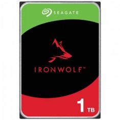 HDD Seagate IronWolf 1TB CMR, 3.5, 256MB, 5400RPM, SATA, RV Sensor, Rescue Data Recovery Services 3 ani, TBW: 180 &quot;ST1000VN008&quot;