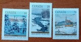 CANADA-&#039;&#039;PICTURA Felicitari de CRACIUN&#039;&#039;-SERIE 3V-MNH LUX-NESTAMPIL.-VEZI SCAN