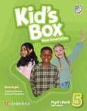 Kid&#039;s Box New Generation Level 5 Pupil&#039;s Book with eBook British English - Paperback brosat - Caroline Nixon , Michael Tomlinson - Art Klett