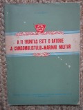 A FI FRUNTAS ESTE O DATORIE A COMSOMOLISTULUI MARINAR MILITAR
