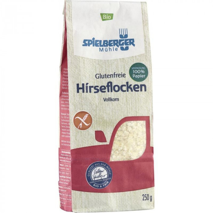 Fulgi de Mei Integrali Fara Gluten Bio 250 grame Spielberger