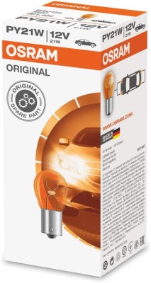 Set 10 Becuri 12V PY21W, Original, Osram foto