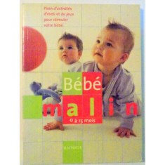 BEBE MALIN, 0 A 15 MOIS par RICHARD C. WOOLFSON , 2002