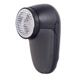 Aparat scame si par haine, flippy, electric, usb inclus, periuta curatare, pentru diferite tesaturi, 13 x 6.8 x 5.8 cm, negru