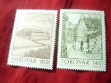 Serie Feroe - 1978- 150 Ani Biblioteca Nationala ,2 valori