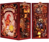 Puzzle 3D - Cotor de carte DIY - Flame Common Room | Robotime