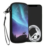 Husa Kwmobile Universala XXL - 7", Neopren, Multicolor, 30226.5.07