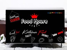 rulota fast food complet utilata foto