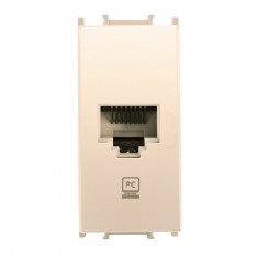 Priza date RJ45 CAT5e 1M beige Panasonic P-TOCAL1.5.BG foto