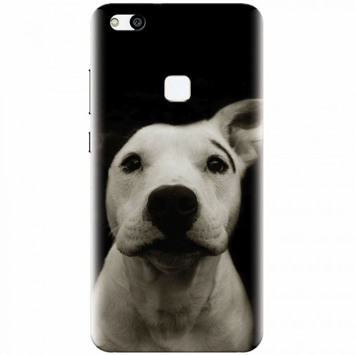 Husa silicon pentru Huawei P10 Lite, Funny Dog