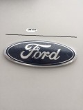 Emblema Ford 143mm Aluminiu Concava - Logo Auto Original