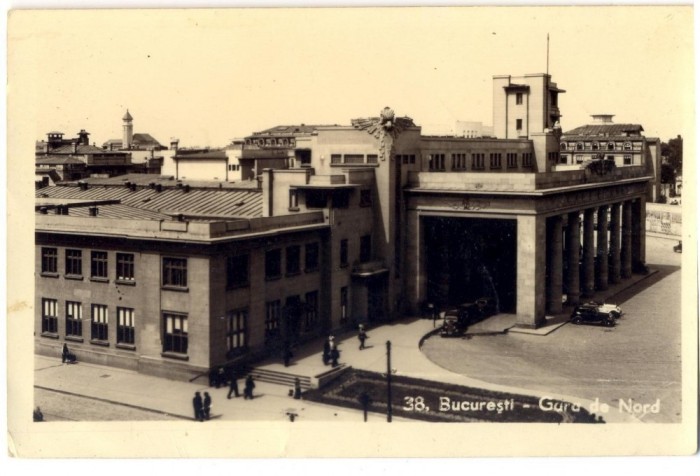 AD 1081 C. P. VECHE - BUCURESTI -GARA DE NORD -SCRISA 1946