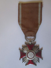 Ordinul Crucea de Merit clasa a 2-a pentru civili Republica Populara Polona foto