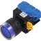 Comutator cu LED 22mm, un contact normalement deschis