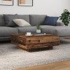 VidaXL Masă de Cafea Lemn vechi Albastru 80 x 80 x 31 cm Lemn compozit