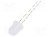 Dioda LED, 8mm, alb rece, 12000...14400mcd, 20mA, 2,7...3,4V, OPTOSUPPLY - OSW44K8132A
