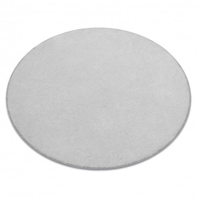 Covor rotund CASHMERE argint 152 simplu, cerc 100 cm foto