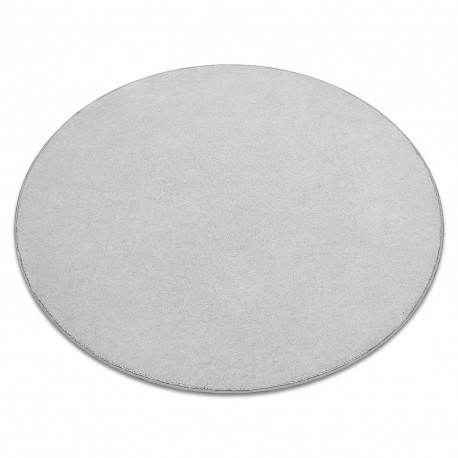 Covor rotund CASHMERE argint 152 simplu, cerc 100 cm