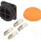 Conector circular, mama, 4 pini, BULGIN - PXP9052/04/S