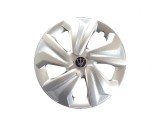 Set 4 Capace Roti Argintii EVO 16 inch ALM - Plastic ABS Rezistent - Accesorii Auto Jante Otel